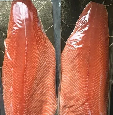 фотография продукта Филе лосося/форели охл. 96...